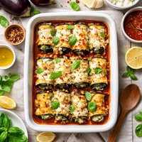 Easy Eggplant Rollatini