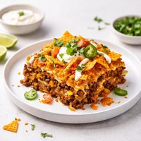 Easy Enchilada Casserole with Doritos