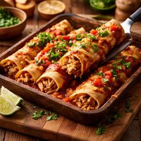 Easy Enchiladas Beef or Chicken