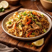 Easy Filipino Pancit Noodles for Two