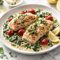 Easy Fish Florentine