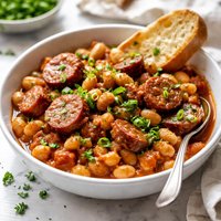 Easy Five Dollar Meal Aka Sausage with Beans