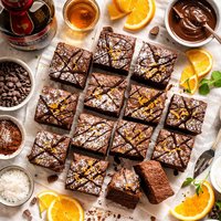 Easy Grand Marnier Brownies