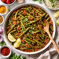Easy Green Beans Masala