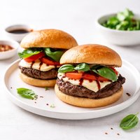 Easy Grilled Burgers Italiano for the Bbq