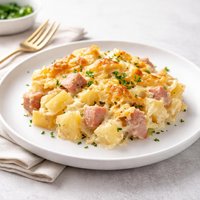 Easy Ham and Potato Casserole