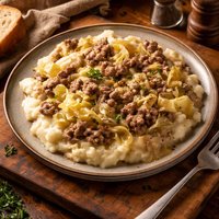 Easy Hamburger Gravy with Cabbage