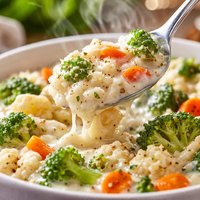 Easy Horseradish Sauce with Mixed Vegetables