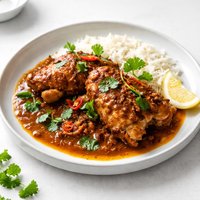 Easy Indian Spiced Braised Chicken