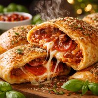 Easy Italian Pizza Calzones