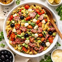 Easy Italian Salami Pasta Salad