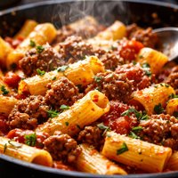 Easy Italian Sausage and Pasta Skillet Meal