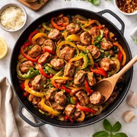 Easy Italian Sausage and Peppers