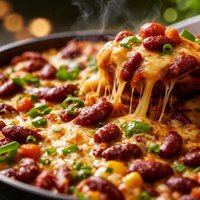Easy Kidney Bean and Cheese Casserole