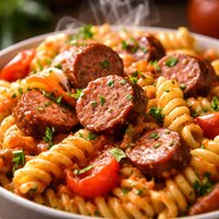 Easy Kielbasa Pasta