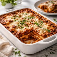 Easy Lasagna No Ricotta