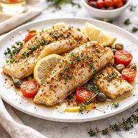 Easy Lightly Fried Fish Thyme and Spices Mediterranean