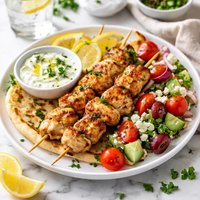 Easy Low Fat Chicken Souvlaki