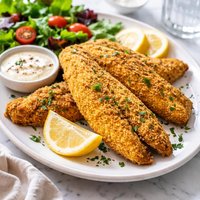 Easy Low Fat Oven Fried Catfish