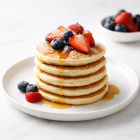 Easy Low Fat Vegan Pancakes
