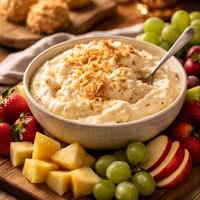 Easy Macaroon Fruit Dip