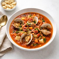 Easy Manhattan Clam Chowder