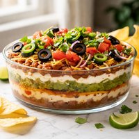 Easy Mexican Layered Dip