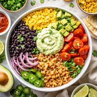 Easy Mexican Rice Bowl No Meat