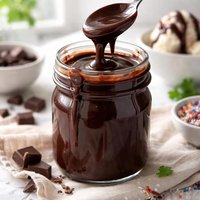 Easy Microwave Hot Fudge Topping