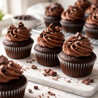 Easy Moist Chocolate Cupcakes