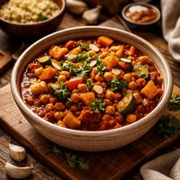 Easy Moroccan Vegetarian Stew