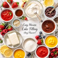 Easy Mousse Cake Filling Any Flavor