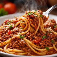 Easy One Dish Spaghetti Bolognese