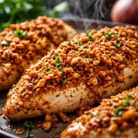 Easy Onion Crusted Chicken Breasts