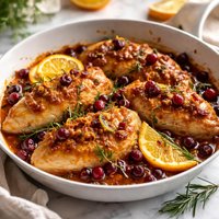 Easy Orange Cranberry Chicken