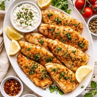 Easy Pan Fried Fish Fillets and Tartar Sauce