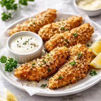 Easy Parmesan Crusted Chicken Tenders