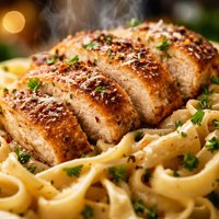 Easy Parmesan Garlic Chicken and Pasta