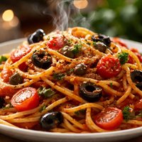 Easy Pasta Puttanesca