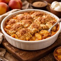 Easy Peach Cobbler