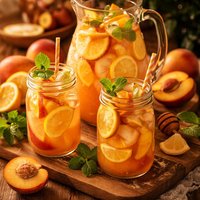 Easy Peach Lemonade