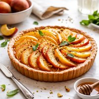 Easy Peach Tart