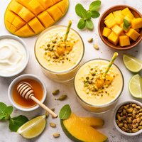 Easy Peasy Healthy Mango Lassi