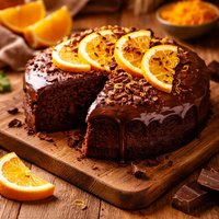 Easy Peasy Quick Chocolate Orange Cake