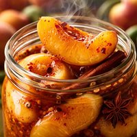 Easy Pickled Peaches