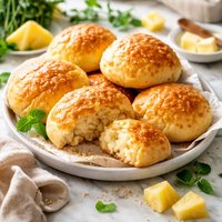 Easy Pineapple Buns