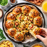 Easy Pull Apart Breakfast Rolls