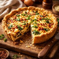 Easy Quiche Self Made Crust