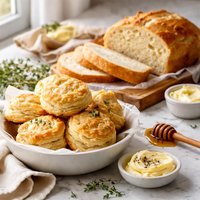 Easy Quick Homemade Bread and Biscuits
