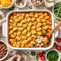 Easy Quick Tater Tot Casserole